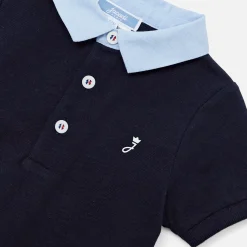 Jacadi Polo manches courtes bébé garçon - marine MARINE JACADI Clearance