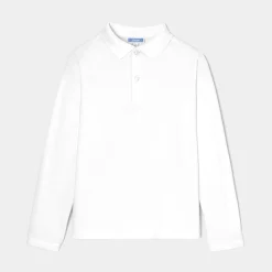 Jacadi Polo manches longues enfant - blanc BLANC JACADI Sale