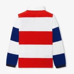 Jacadi Polo manches longues enfant garçon - lore BLANC/MULTICO Best