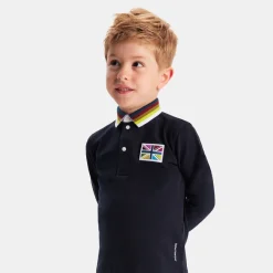 Jacadi Polo manches longues enfant garçon - marine MARINE JACADI Online