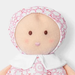 Jacadi Poupée hochet en tissu Liberty - lore ROSE/MULTICO Hot