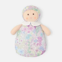 Jacadi Poupée Joséphine en tissu Liberty - lore BLANC/MULTICO
