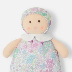 Jacadi Poupée Joséphine en tissu Liberty - lore BLANC/MULTICO
