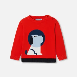 Jacadi Pull bébé garçon - ROUGE VIF New