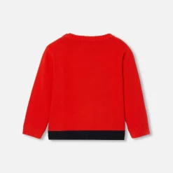 Jacadi Pull bébé garçon - ROUGE VIF New