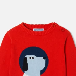 Jacadi Pull bébé garçon - ROUGE VIF New