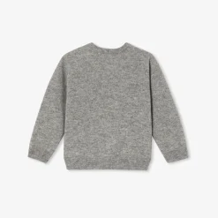 Jacadi Pull bébé garçon en cachemire - gris chine clair GRIS CHINE CLAIR JACADI Hot