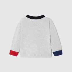 Jacadi Pull bébé garçon en coton - gris chine clair GRIS CHINE CLAIR JACADI Hot