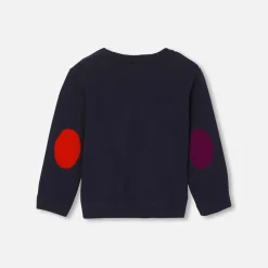 Jacadi Pull bébé garçon en tricot - marine MARINE JACADI Online