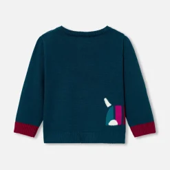Jacadi Pull bébé garçon en tricot - ENCRE