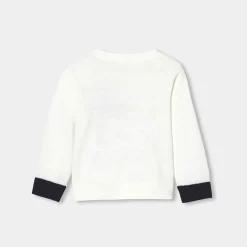 Jacadi Pull bébé garçon en tricot - blanc doux BLANC DOUX JACADI Hot