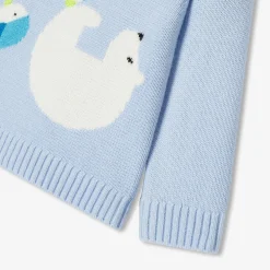 Jacadi Pull bébé garçon Intarsia fantaisie - NUAGE