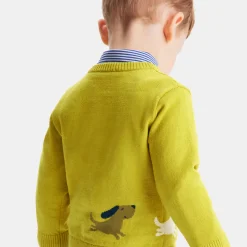 Jacadi Pull bébé garçon Intarsia fantaisie - CUMIN Clearance