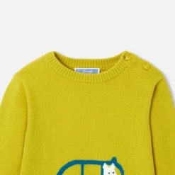 Jacadi Pull bébé garçon Intarsia fantaisie - CUMIN Clearance