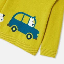 Jacadi Pull bébé garçon Intarsia fantaisie - CUMIN Clearance