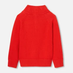 Jacadi Pull camionneur enfant garçon - ROUGE VIF Outlet