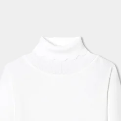 Jacadi Pull col roulé enfant fille - blanc doux BLANC DOUX JACADI Hot