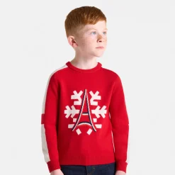Jacadi Pull de Noël enfant garçon - ROUGE BRIQUE Discount