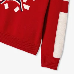 Jacadi Pull de Noël enfant garçon - ROUGE BRIQUE Discount