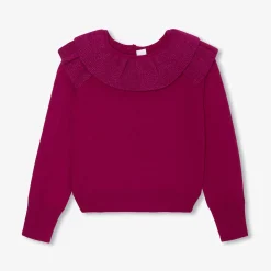 Jacadi Pull enfant fille - CERISE Hot