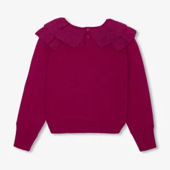 Jacadi Pull enfant fille - CERISE Hot
