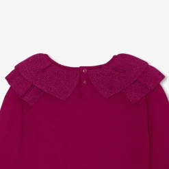 Jacadi Pull enfant fille - CERISE Hot
