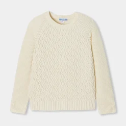 Jacadi Pull enfant garçon - blanc doux BLANC DOUX JACADI Hot