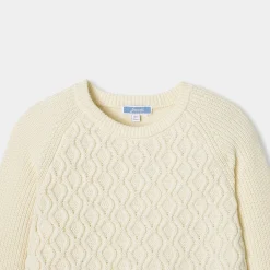 Jacadi Pull enfant garçon - blanc doux BLANC DOUX JACADI Hot