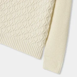 Jacadi Pull enfant garçon - blanc doux BLANC DOUX JACADI Hot