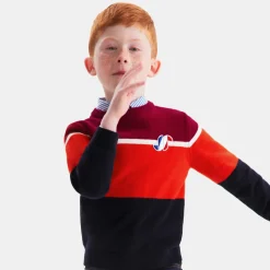 Jacadi Pull enfant garçon color block - MARINE/ROUGE Clearance