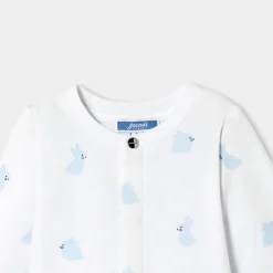 Jacadi Pyjama bébé en molleton motif lapin - lore BLANC/MULTICO Online