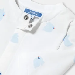 Jacadi Pyjama bébé en molleton motif lapin - lore BLANC/MULTICO Online