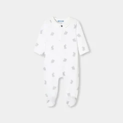 Jacadi Pyjama bébé en velours - lore BLANC/MULTICO Online