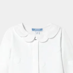 Jacadi Pyjama bébé fille en jersey motif nuage - blanc BLANC JACADI Hot