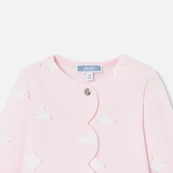 Jacadi Pyjama bébé fille en molleton - lore ROSE/MULTICO
