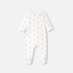 Jacadi Pyjama bébé fille en molleton - lore BLANC/MULTICO Online