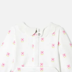Jacadi Pyjama bébé fille en molleton - lore BLANC/MULTICO Online