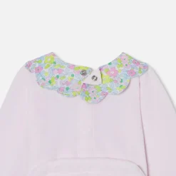 Jacadi Pyjama bébé fille en velours - rose pale ROSE PALE JACADI Online