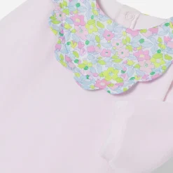 Jacadi Pyjama bébé fille en velours - rose pale ROSE PALE JACADI Online