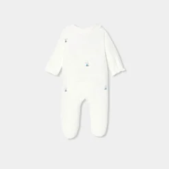 Jacadi Pyjama bébé fille en velours - lore BLANC/MULTICO Hot