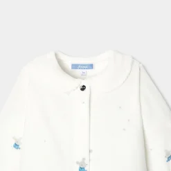 Jacadi Pyjama bébé fille en velours - lore BLANC/MULTICO Hot