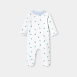 Jacadi Pyjama bébé garçon en interlock - lore BLANC/MULTICO Clearance