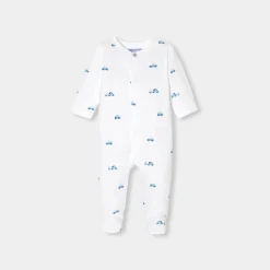 Jacadi Pyjama bébé garçon en molleton - lore BLANC DOUX/MULTICO Sale