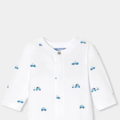 Jacadi Pyjama bébé garçon en molleton - lore BLANC DOUX/MULTICO Sale