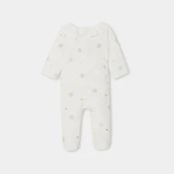 Jacadi Pyjama de Noël bébé fille en velours - blanc doux BLANC DOUX JACADI Best