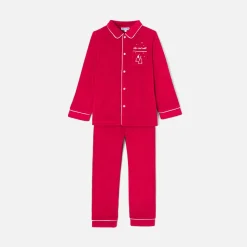 Jacadi Pyjama de Noël enfant garçon - ROUGE PAVOT