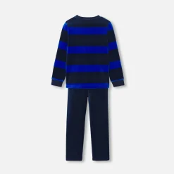 Jacadi Pyjama en velours enfant garçon - BLEU Sale