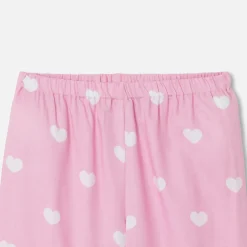 Jacadi Pyjama enfant fille en flanelle - ROSE Hot