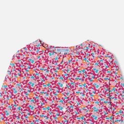 Jacadi Pyjama enfant fille en tissu Liberty - lore ROSE/MULTICO Clearance