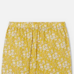 Jacadi Pyjama enfant fille en tissu Liberty - JAUNE/BLANC